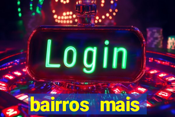 bairros mais perigosos de bh